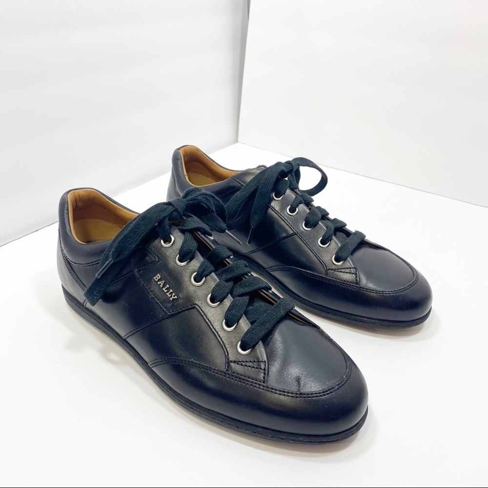 Mens Bally Luxury Leather Sneakers